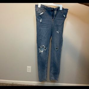 Medium Wash Skinny Jeans